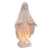 Our Lady of Grace 11" White Porcelain Bisque Nightlight