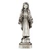Our Lady of Grace 3.5" Pewter Statue 