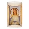 Our Lady of Grace 6" Battery Operated LED Wax Pillar Candle