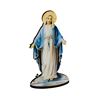 Our Lady of Grace 6" Gold Foil Laser Cut Wooden Saint Statue