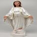 Our Lady of Grace 9.5" Pearlized Statue from Italy with Rhinestone Halo - 126080