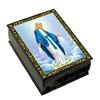 Our Lady of Grace Icon Decopage Rosary Keepsake Box