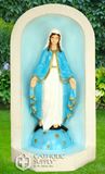 Our Lady of Grace in 25" Grotto Statue, Color Finish