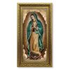 Our Lady of Guadalupe 10" x 20" Print in Antique Gold Leaf Frame
