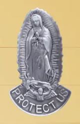 Our Lady of Guadalupe Auto Visor Clip