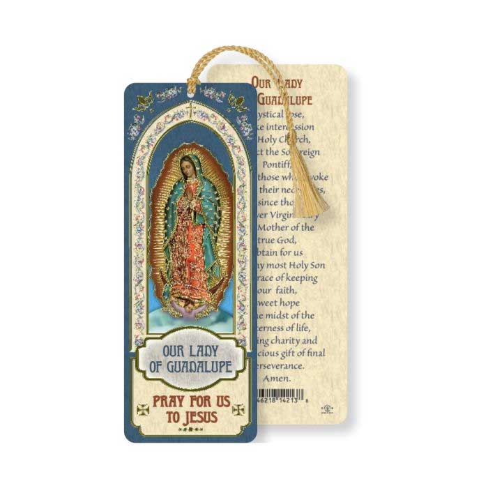 Our Lady of Guadalupe Laminated Bookmark with Tassel