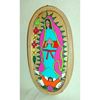 Our Lady of Guadalupe Oval Wood Wall Plaque from El Salvador