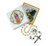 Our Lady of Guadalupe Rosary, Tri Color Beads