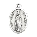 Our Lady of Knock 1" Oxidized Medal - 25/Pack *SPECIAL ORDER - NO RETURN*