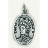 Our Lady of La Salette 1" Oxidized Medal - 50/Pack *SPECIAL ORDER - NO RETURN*