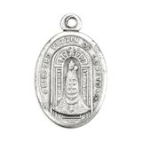 Our Lady of Loreto 1" Oxidized Medal - 25/Pack *SPECIAL ORDER - NO RETURN*