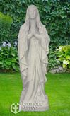 Our Lady of Lourdes 24" Statue, Granite Finish