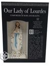 Our Lady of Lourdes 4" Statue with Prayer Card Set *WHILE SUPPLIES LAST*