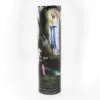 Our Lady of Lourdes 8" Flickering LED Flameless Prayer Candle with Timer