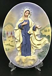 Our Lady of Medjugorje Plaque and Easel