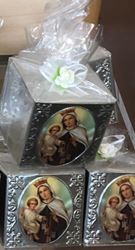 Our Lady of Mount Carmel Cube Candle