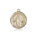 Our Lady of Peace Necklace Solid Gold