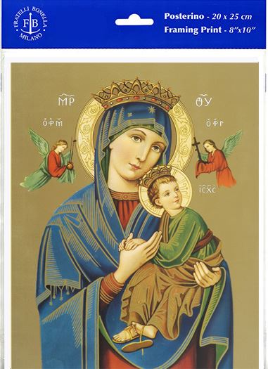 8" X 10" Our Lady of Perpetual Help (Print Only)