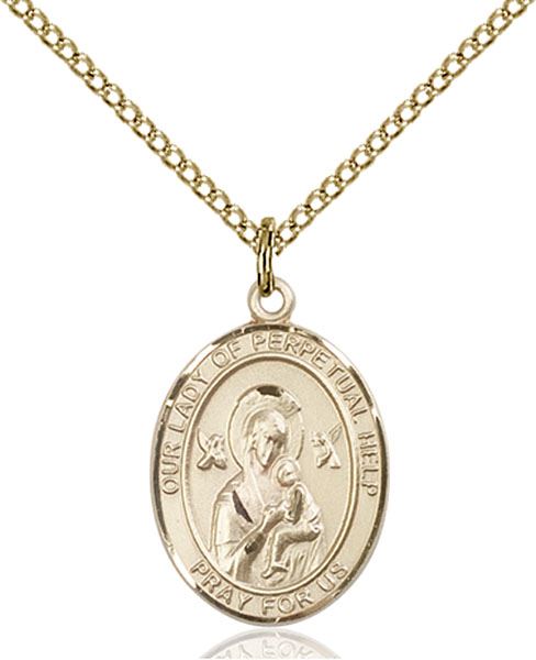 our lady of perpetual help necklace