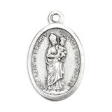 Our Lady of Prompt Succor 1" Oxidized Medal - 25/Pack *SPECIAL ORDER - NO RETURN*