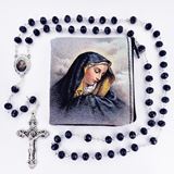 Our Lady of Sorrows Rosary and Case Set