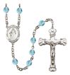 Our Lady the Undoer of Knots Patron Saint Rosary, Scalloped Crucifix