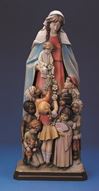 Our Lady with the Children of the World Statue