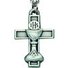 Communion Cross with Chalice Pendant on 18" Chain