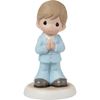 Precious Moments Brunette Boy Blessings On Your First Communion 5.25" Figurine