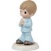 Precious Moments Brunette Boy Blessings On Your First Communion 5.25" Figurine - 125188
