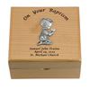Personalized Baby Boy Baptism Maple Wood Keepsake Box *SHIPS DIRECT - SPECIAL ORDER NO RETURN*