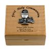 Personalized First Communion Maple Wood Keepsake Box *SHIPS DIRECT - SPECIAL ORDER NO RETURN*