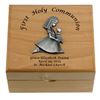 Personalized Girl First Communion Maple Wood Keepsake Box *SHIPS DIRECT - SPECIAL ORDER NO RETURN*