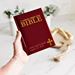 Personalized Illustrated Children's First Catholic Bible - Small Maroon
