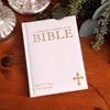 Personalized Illustrated Children's First Catholic Bible - White
