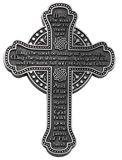 Pewter Irish Blessing Wall Cross