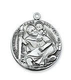 Pewter St Christopher Medal