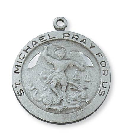 Pewter St Michael Medal