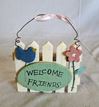 Welcome Friends Plaque | CATHOLIC CLOSEOUT