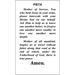 Pieta Paper Prayer Card, Pack of 100 - 123224