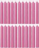 Pink 4" Chime Candles, Box of 20