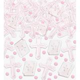 Pink Cross Confetti Mix