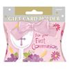 First Communion Gift Card Holder, Pink *WHILE SUPPLIES LAST*