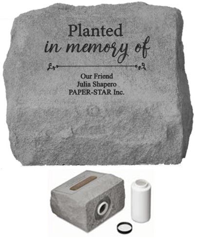 Planted In Memory Of Personalized Cremation Urn