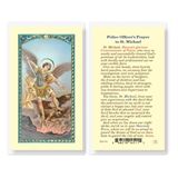 Police Officers Prayer to Saint Michael Holy Card