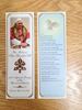Pope Benedict XVI Double Sided Paper Bookmark