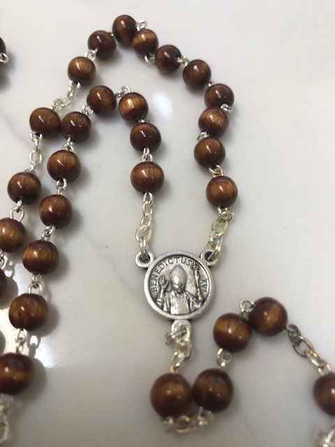 Bulk Rosary Olive Wood Beads, 1000 Round, Holy Land Grown