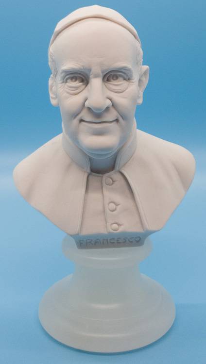 Pope Francis Bust 6"
