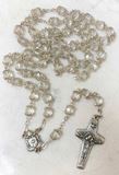 Pope Francis Crystal Bead Rosary