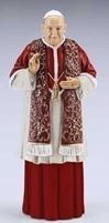 Pope Saint John XXIII 4" Statue with Prayer Card Set